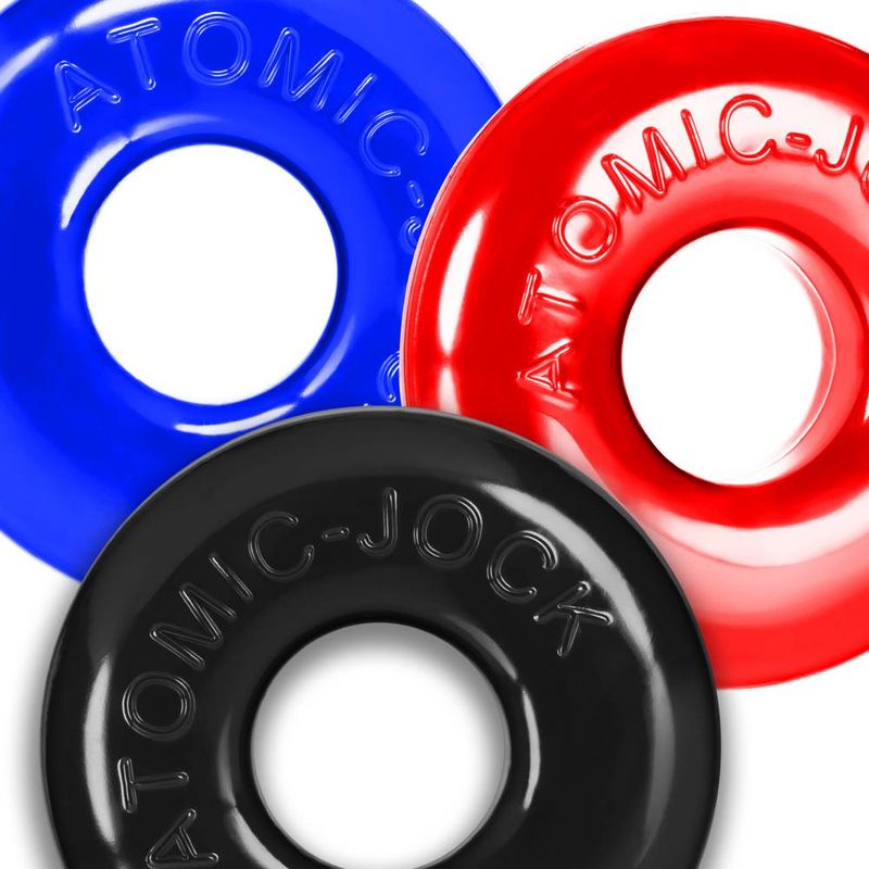 Ringer Max 3 Pc Multi Colour Cockring Set image 1