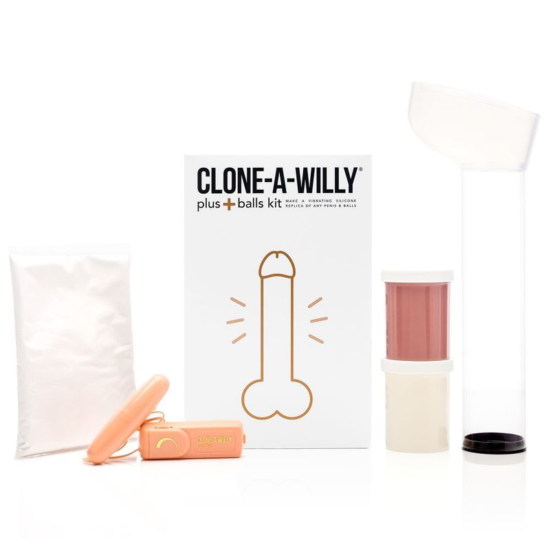 Clone a Willy Plus Balls Kit Medium Skin Tone image 1