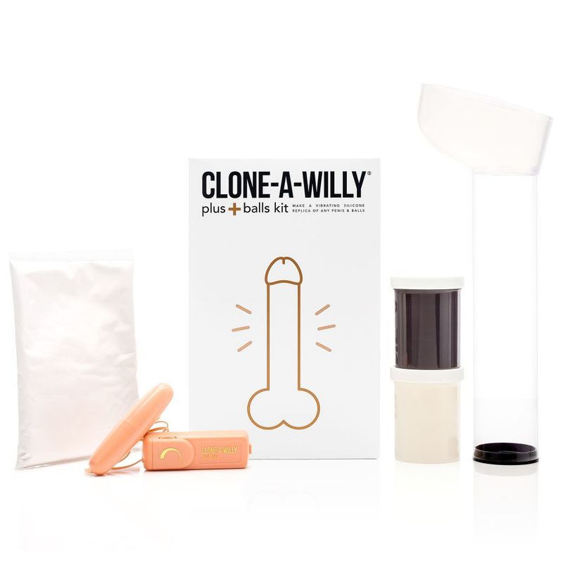 Clone a Willy Plus Balls Kit Deep Skin Tone image 1