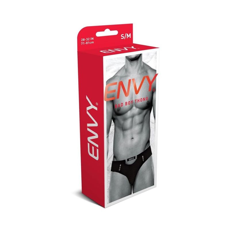 Bad Boy Thong Black image 1