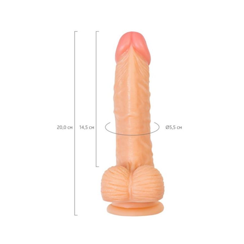 RealStick Nude Dildo Cree image 1