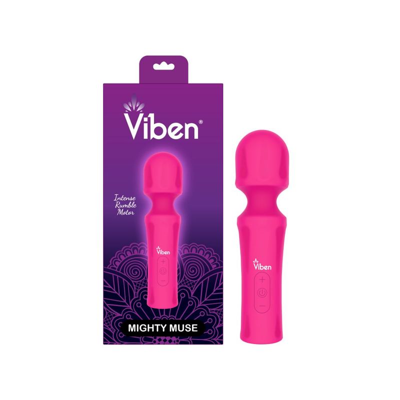 Viben Mighty Muse Massager Hot Pink image 3