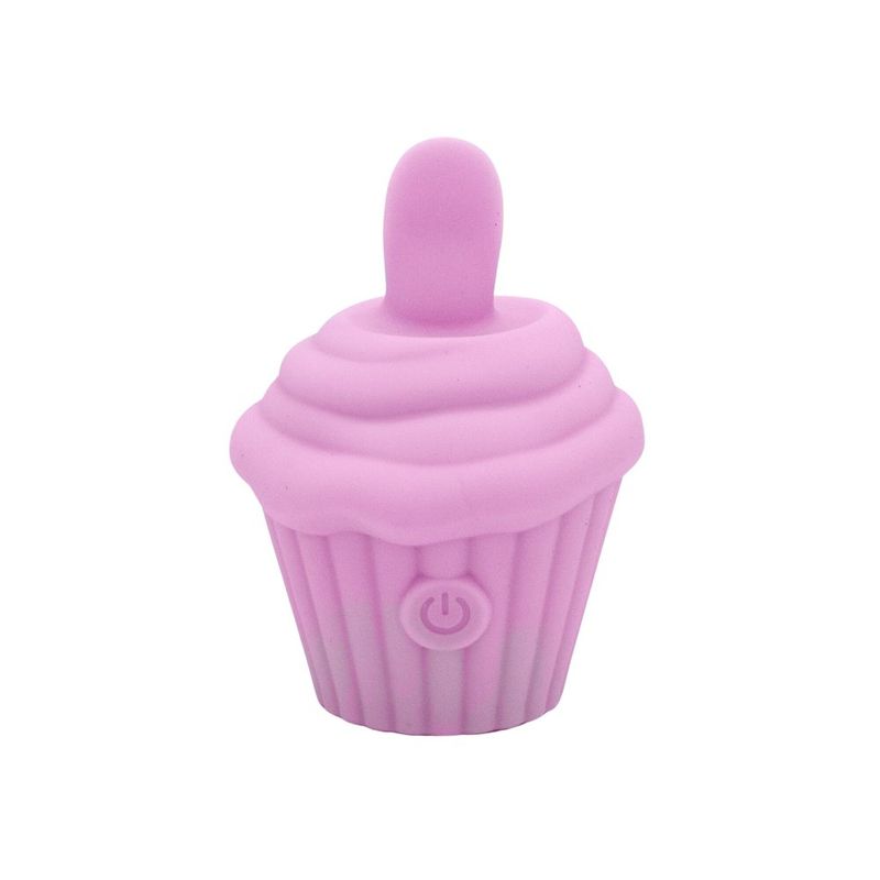Cake Eater Clit Flicker Stimulator Pink image 1