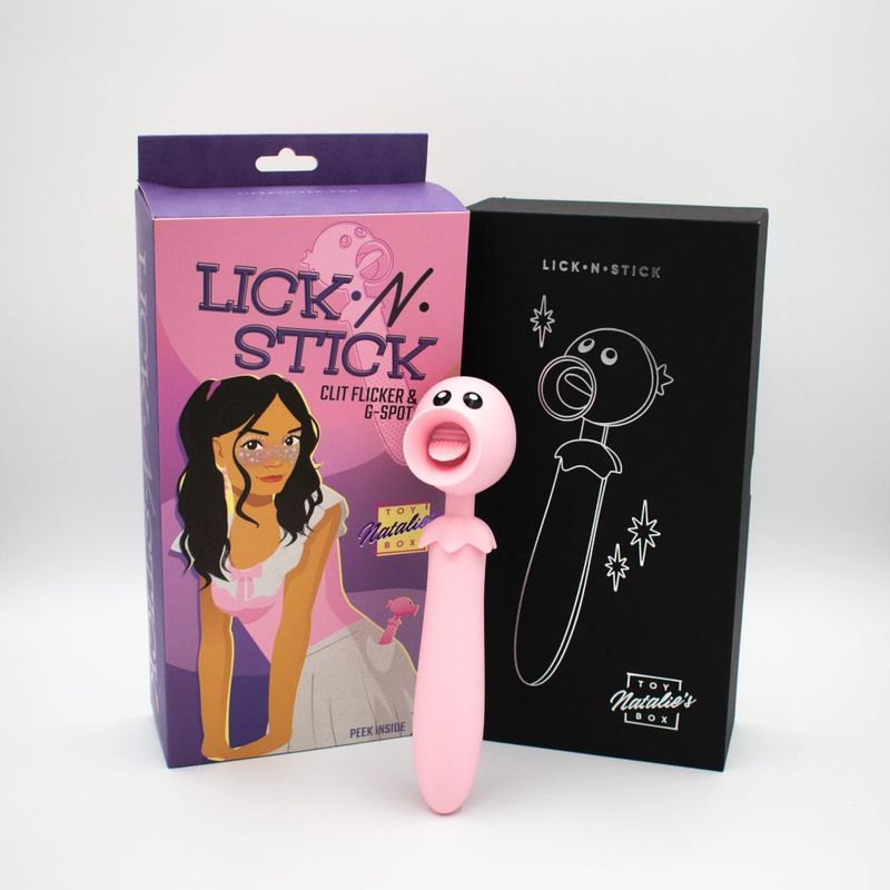 Lick N' Stick Clit Flicker G-Spot Vibrator image 3