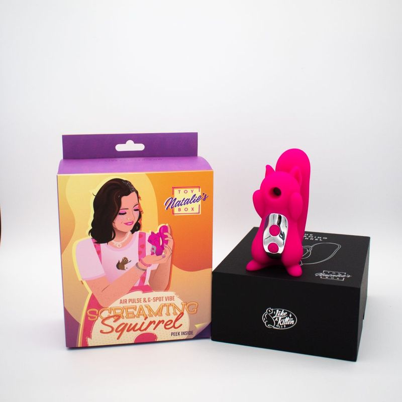 Screaming Squirrel Air Pulse & G-Spot Vibrator image 2