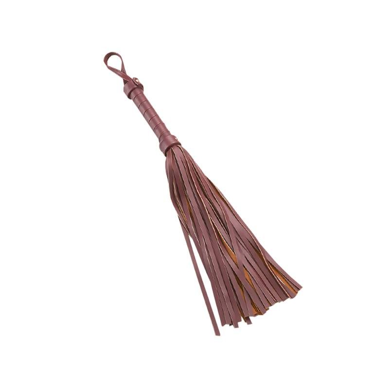 8 Pc Deluxe Bondage Play Kit Burgundy Gold image 6