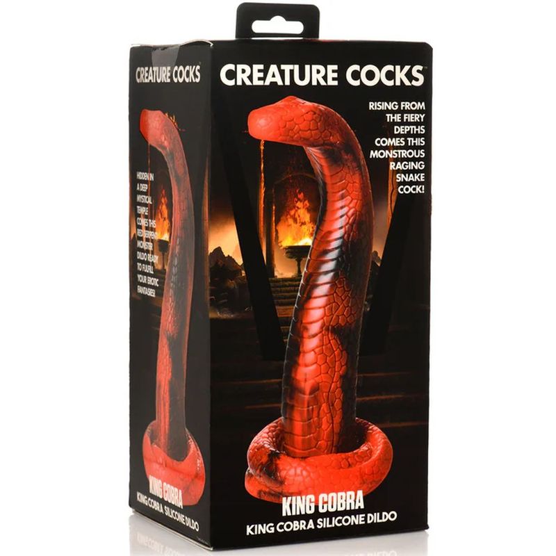 Creature Cocks King Cobra Silicone Dildo image 5
