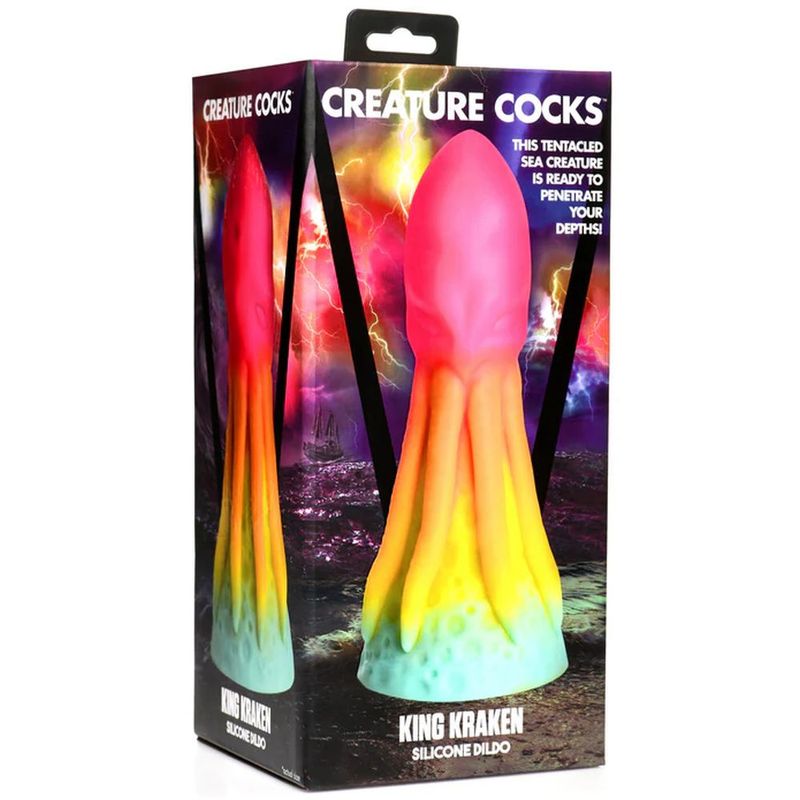 Creature Cocks King Kraken Silicone Dildo image 6