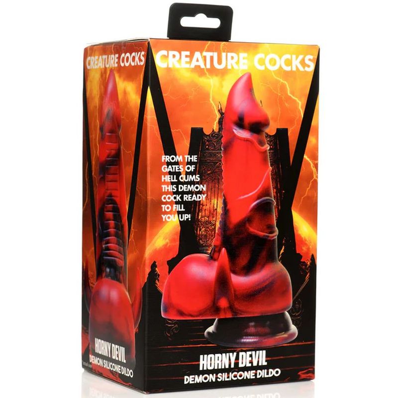 Creature Cocks Horny Devil Demon Silicone Dildo image 8