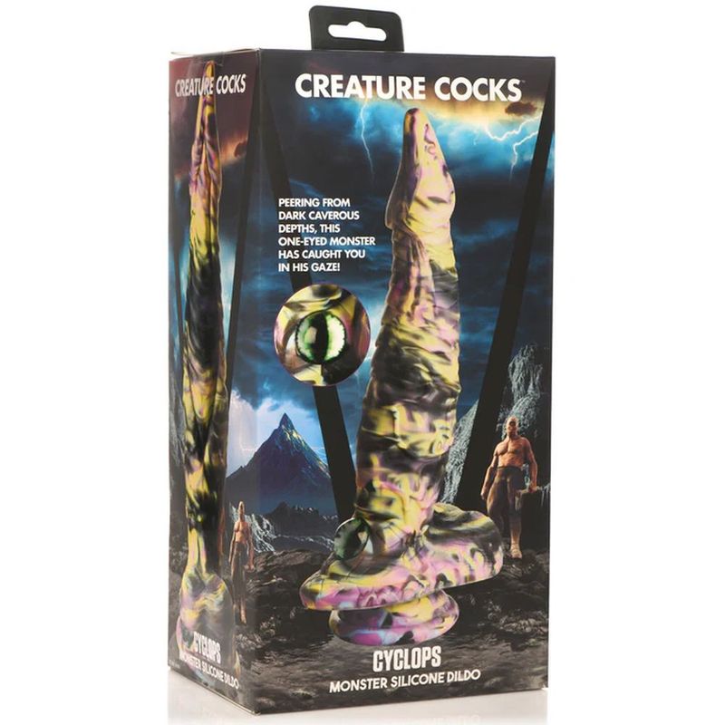 Creature Cocks Cyclops Monster Silicone Dildo image 9