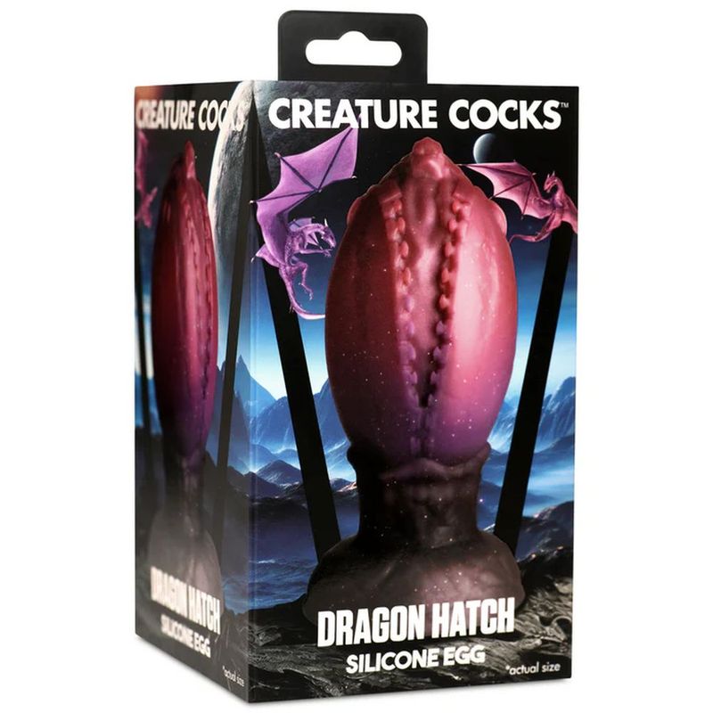 Creature Cocks Dragon Hatch Silicone Egg image 4