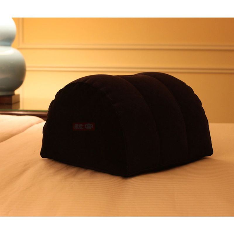 Inflatable Sex Positioning Half Dome Cushion with Toy Holder image 4