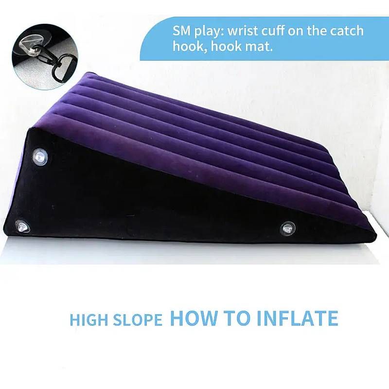 Large Inflatable Sex Positioning Wedge Cushion image 3