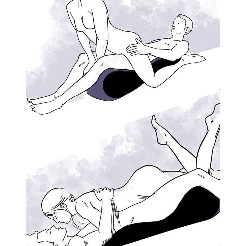 Large Inflatable Mini Sex Positioning Mattress image 5