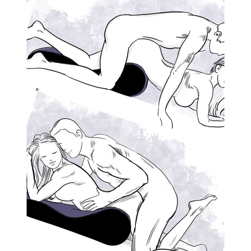 Large Inflatable Mini Sex Positioning Mattress image 7