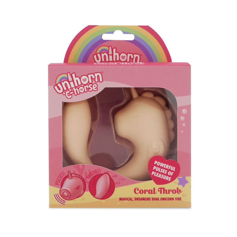 Unihorn Massager C Horse Coral Throb image 6