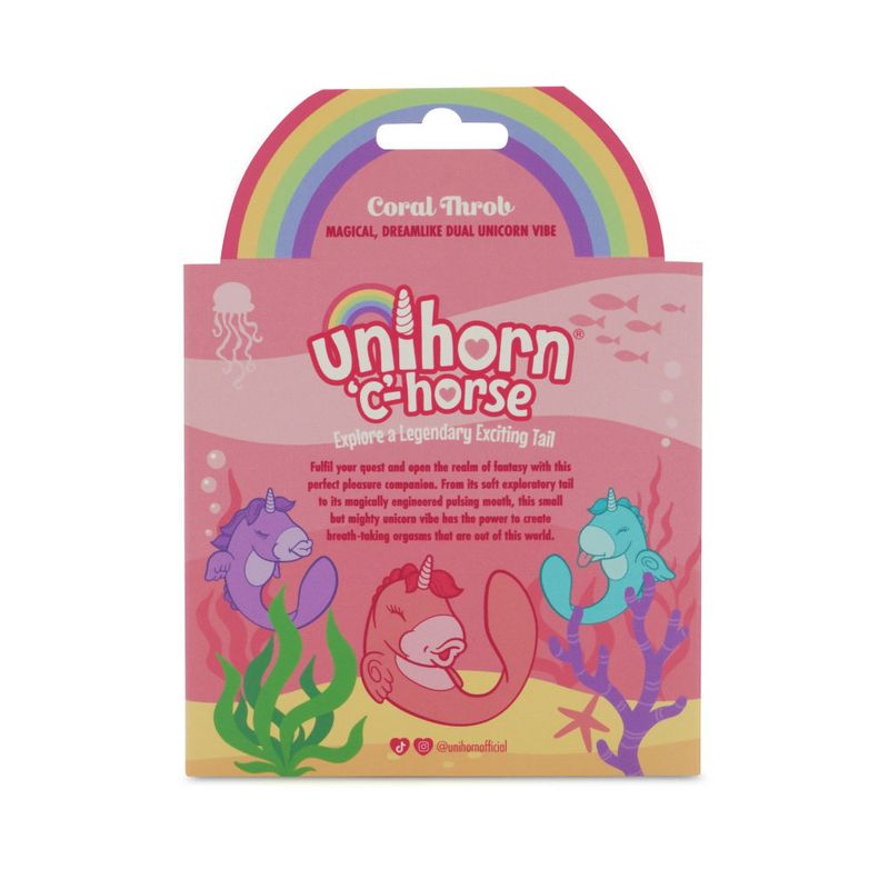 Unihorn Massager C Horse Coral Throb image 7