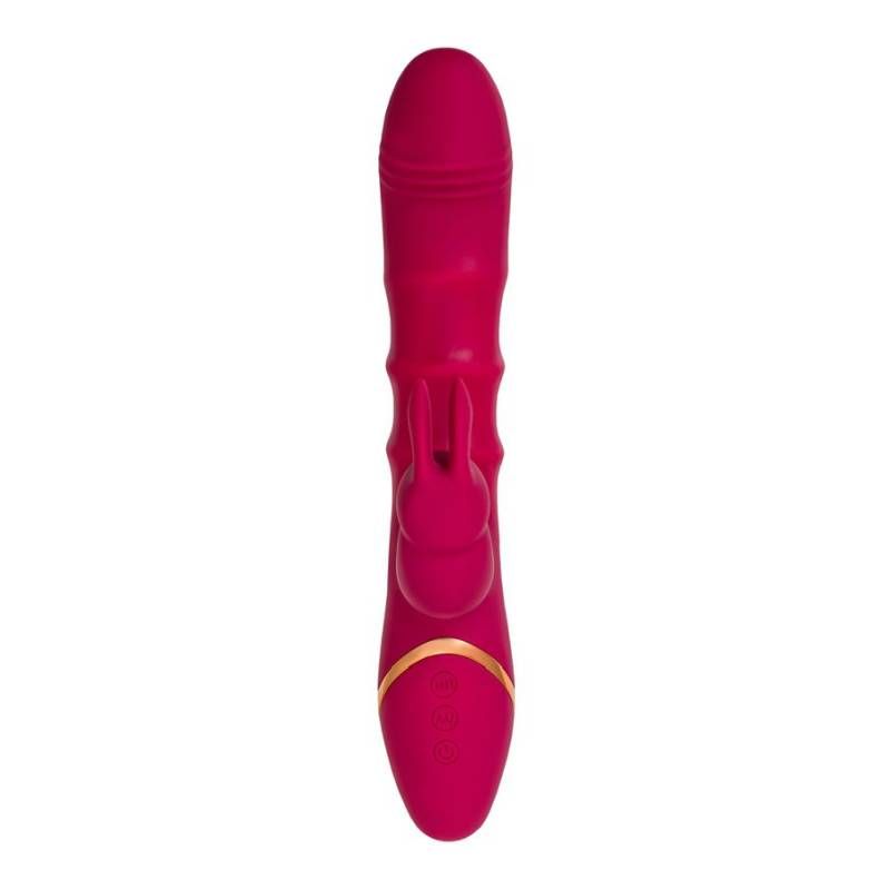 JOS Tenty Rabbit Vibrator with Moving Shaft Rings image 3