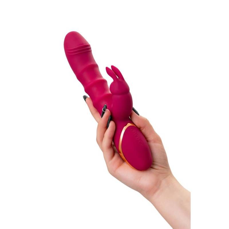 JOS Tenty Rabbit Vibrator with Moving Shaft Rings image 6