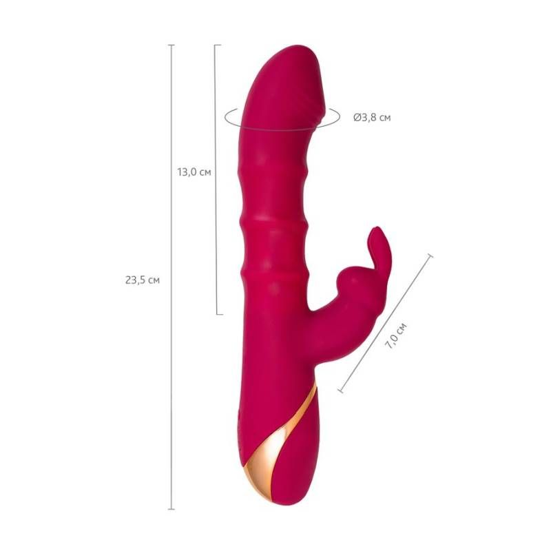 JOS Tenty Rabbit Vibrator with Moving Shaft Rings image 7