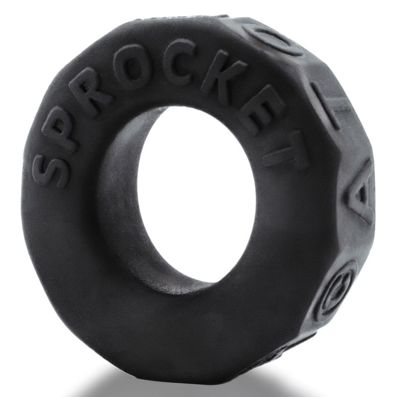 Sprocket Comfort No-Roll Cock Ring Night image 2