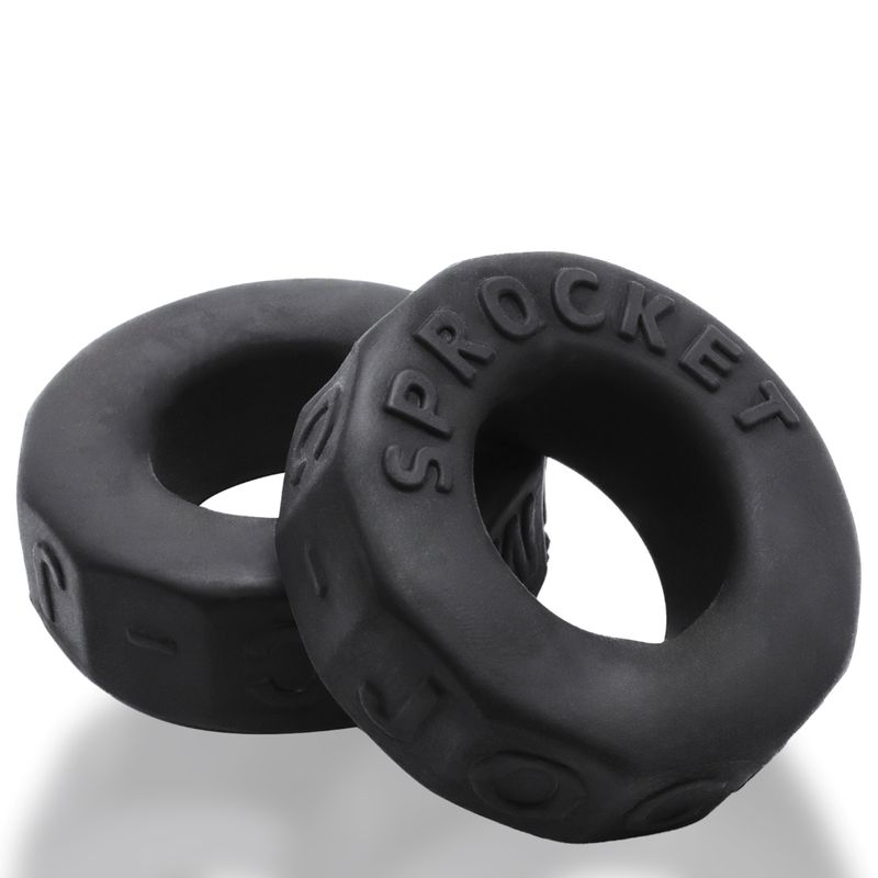 Sprocket Comfort No-Roll Cock Ring Night image 3