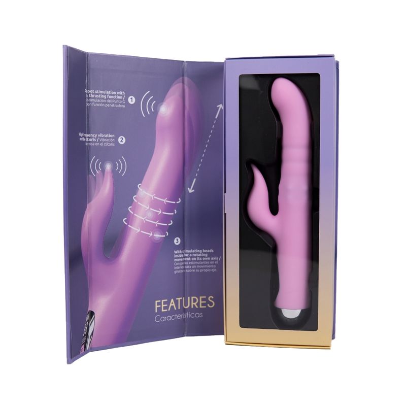 Osma Majestic Pro USB 10 Mode Pearl Rabbit Vibrator image 4
