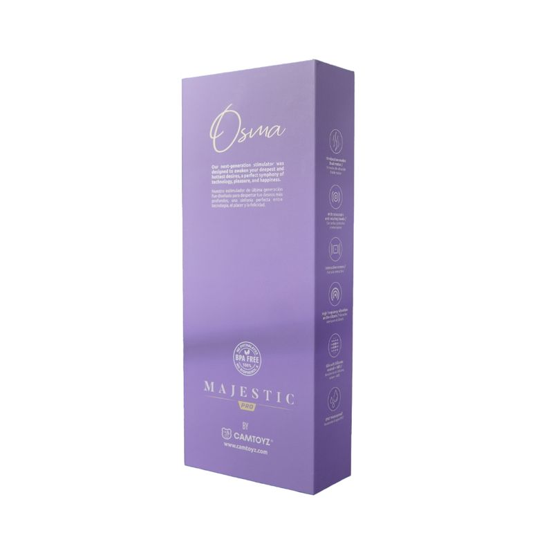 Osma Majestic Pro USB 10 Mode Pearl Rabbit Vibrator image 5