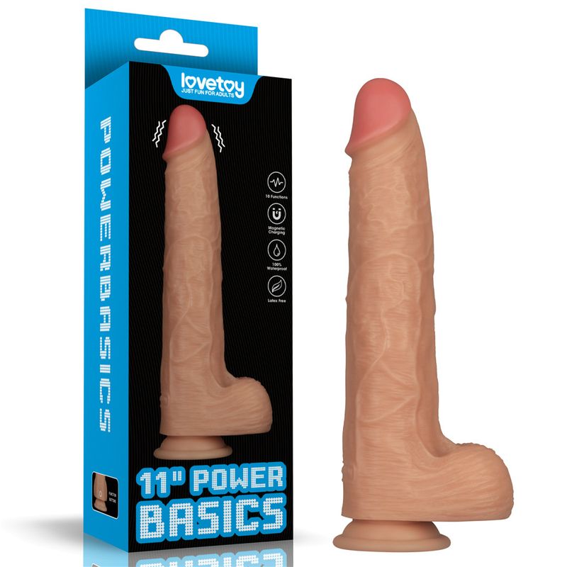 11in Vibrating USB Power Basics Cock image 1
