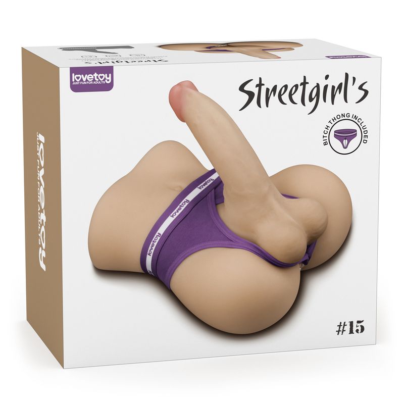 Streetgirls #15 Male Butt with Bendable Dildo and Balls Steven image 1