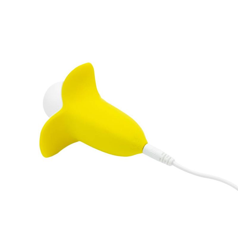 Banana Bliss 13cm Silicone Slimline Vibrator Massager image 3