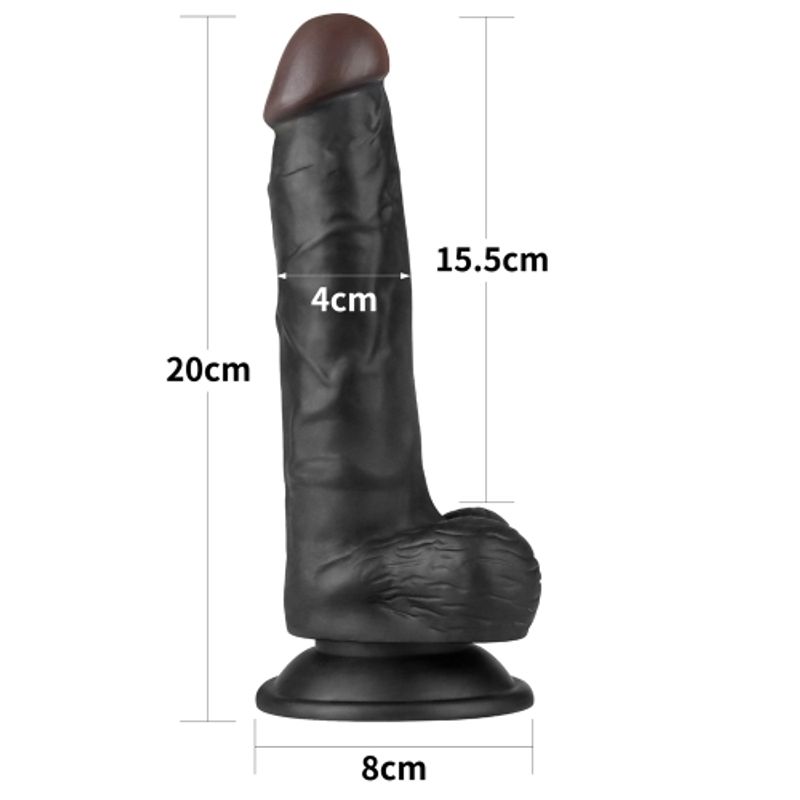 Easy Strap On Set 7.5in Black image 5
