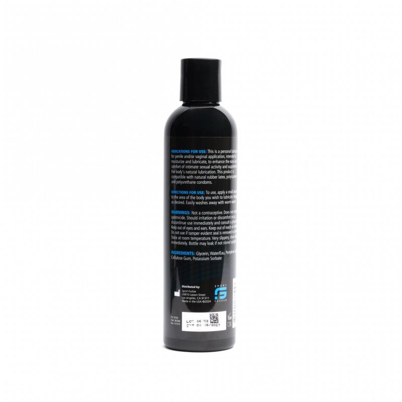 Sport Fucker Water Based Lubricant 8oz 236ml image 2
