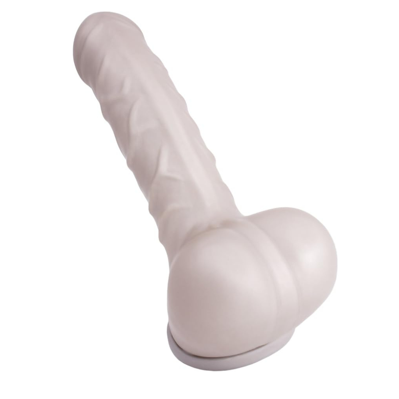 Carlos Latex Cock Sleeve Silver image 1