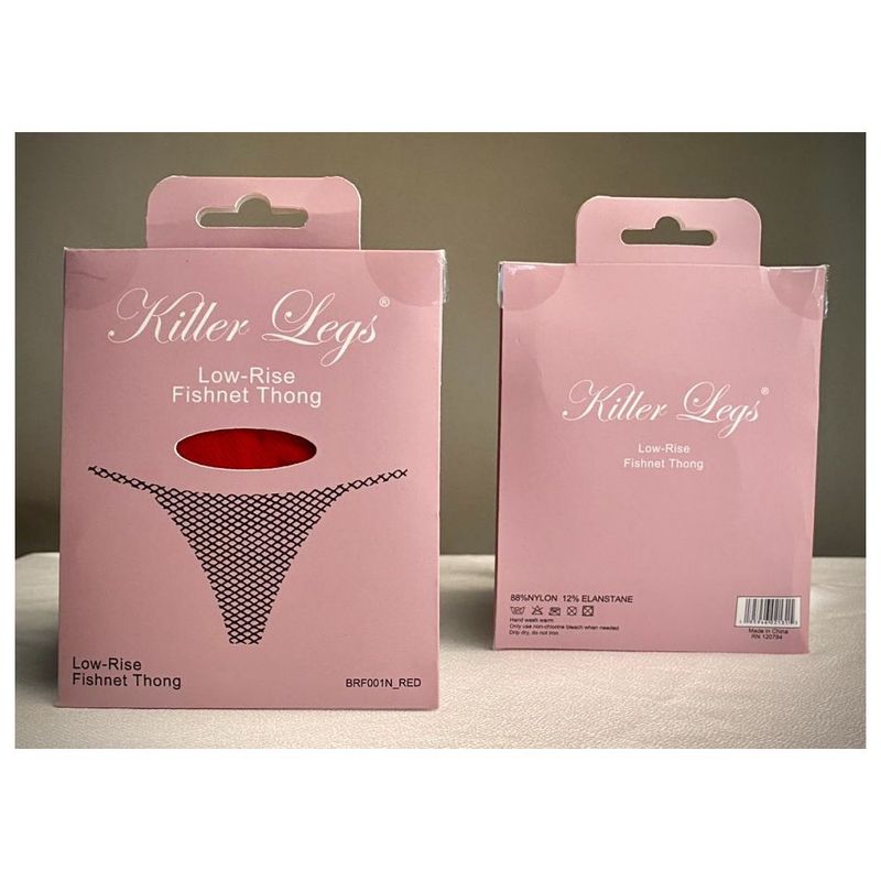 Mesh Net G-String White image 3