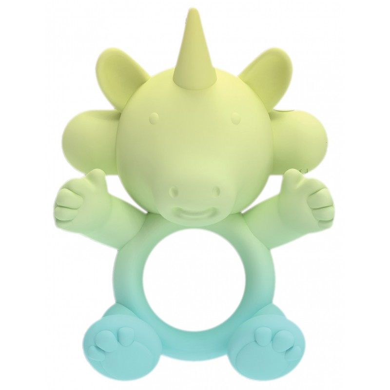 Wet Dreams Ultra 20 Mode USB Silicone UniHorn Cock Ring image 1