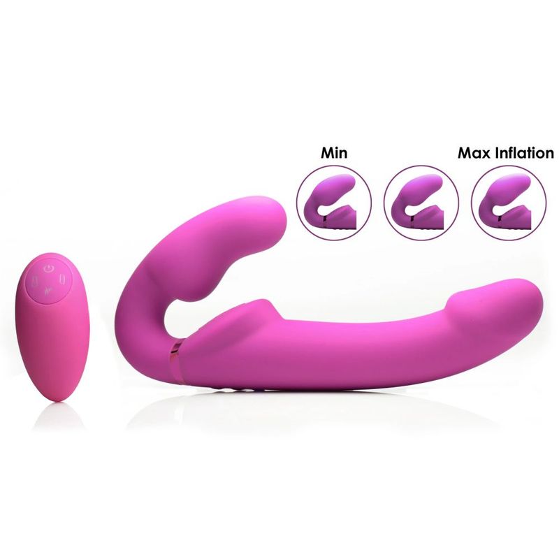 Worlds 1st Remote Control Inflatable Ergo-Fit Strapless Strap-On image 4