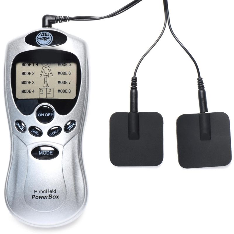 Zeus Handheld 8 Mode Power Box with Black Pads image 1