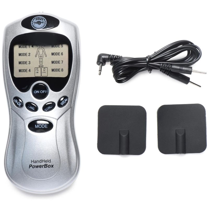 Zeus Handheld 8 Mode Power Box with Black Pads image 2