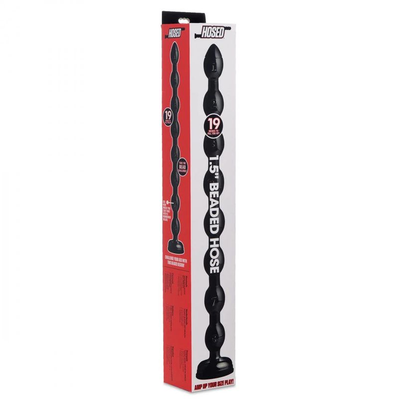 Hosed 19in Beaded Anal Snake image 3