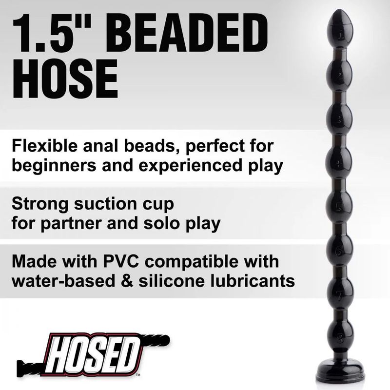 Hosed 19in Beaded Anal Snake image 5
