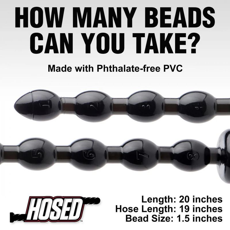 Hosed 19in Beaded Anal Snake image 6