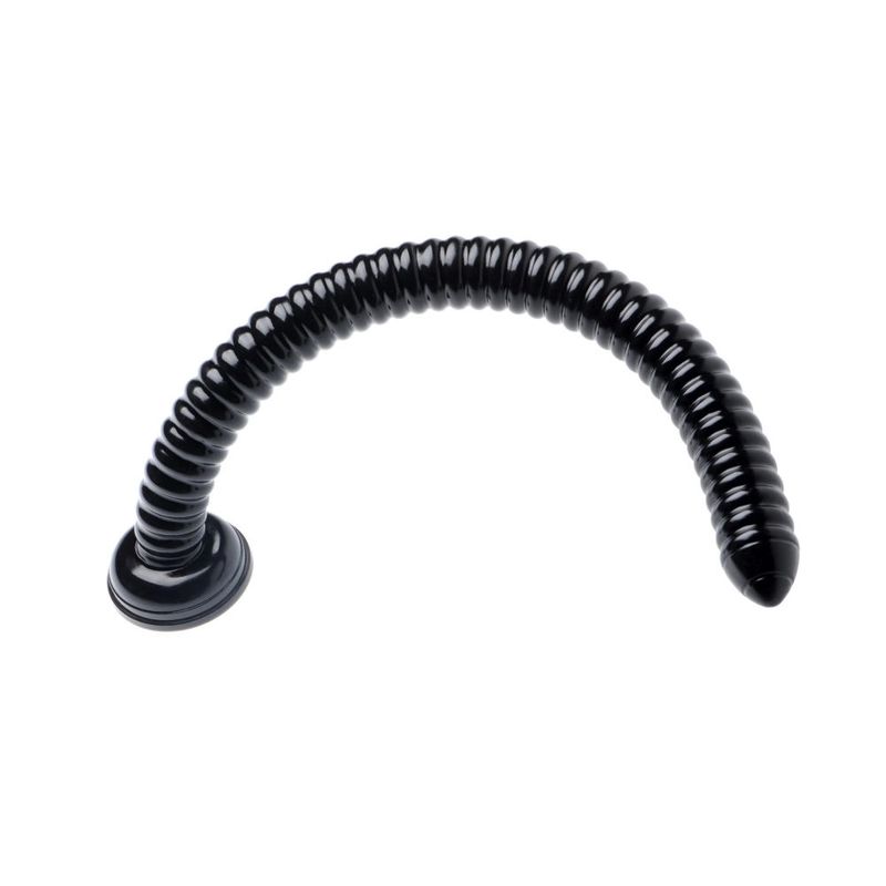 Hosed 19in Ribbed Anal Snake image 2