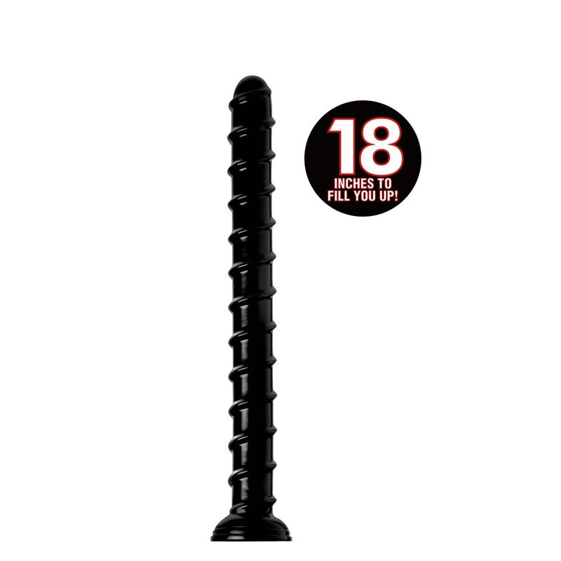 Hosed 18in Swirl Thick Anal Snake image 3