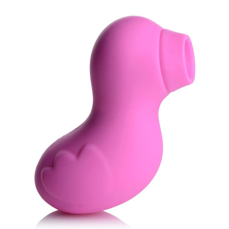 Sucky Ducky Silicone Clitoral Stimulator Pink image 1