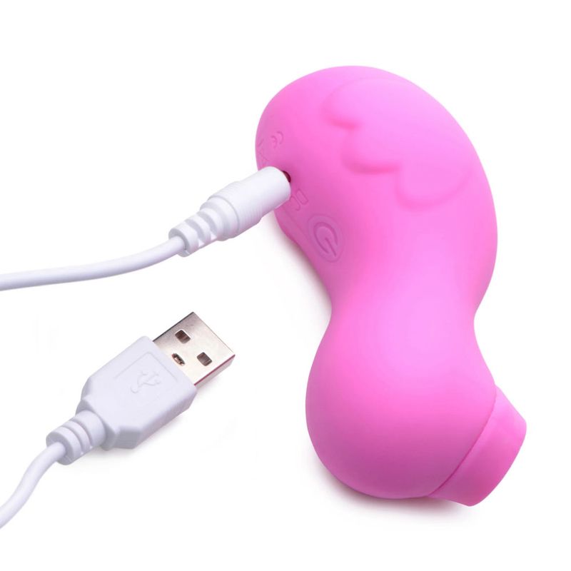 Sucky Ducky Silicone Clitoral Stimulator Pink image 3