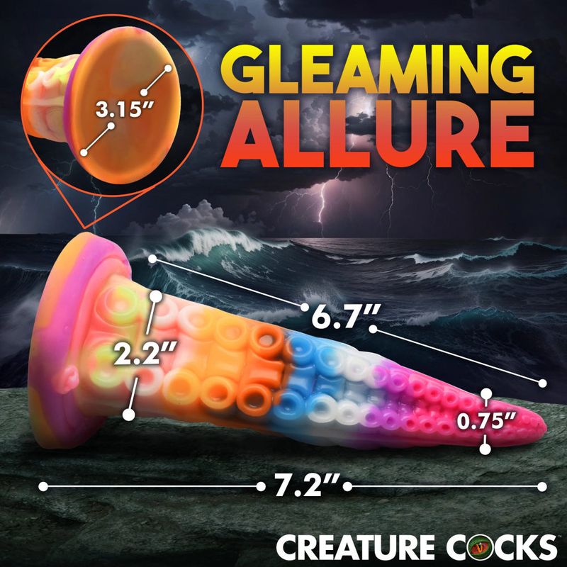 Luminoctopus GITD Tentacle Dildo image 5