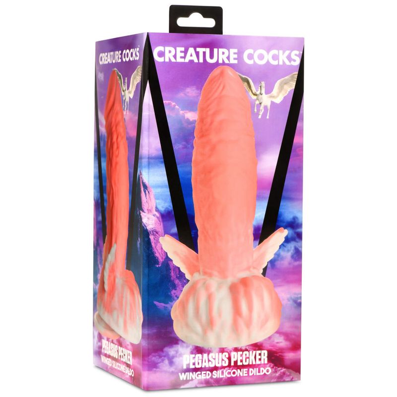 Pegasus Pecker Winged Silicone Dildo image 6