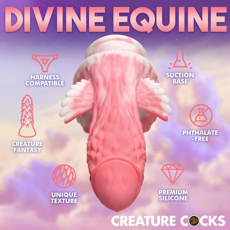Pegasus Pecker Winged Silicone Dildo image 8
