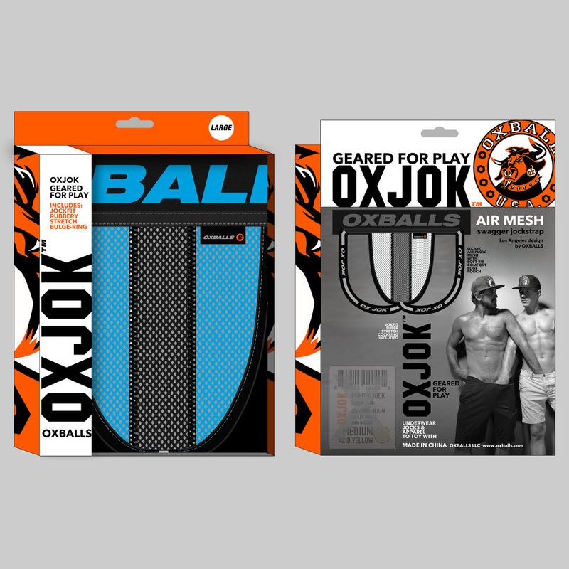 Oxballs Airmesh Swagger Jockstrap Ice White image 37